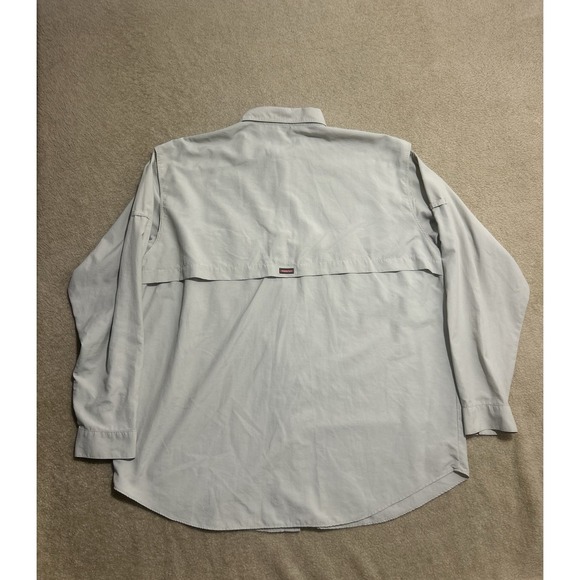 Redington Fishing Shirt Mens 2XL‎ Long Sleeve Button Down Vented UPF 30+ Outdoor - Picture 9 of 11